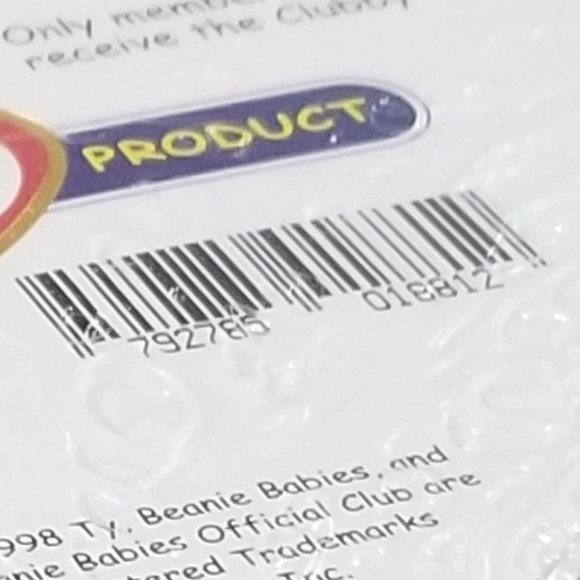 Beanie Babies TY Official 1999 Calendar Heart Shape**New~Never Opened** - Picture 2 of 4